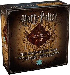 Foto 2 | Rompecabezas de Mapa del Merodeador Harry Potter 1000 Piezas - Venta Internacional