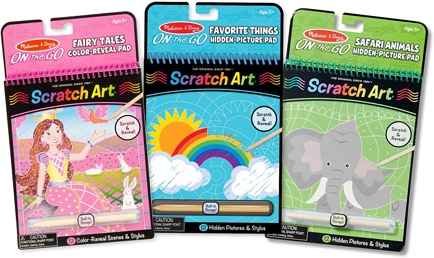 Set De Libros De Actividades Scratch Art - Venta Internacional.