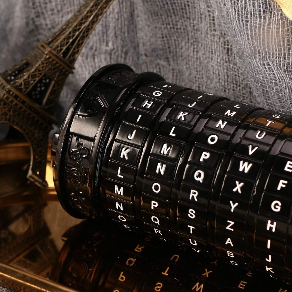 Foto 7 pulgar | Caja de Rompecabezas Cryptex Da Vinci Code Mini con Compartimentos Ocultos - Venta Internacional