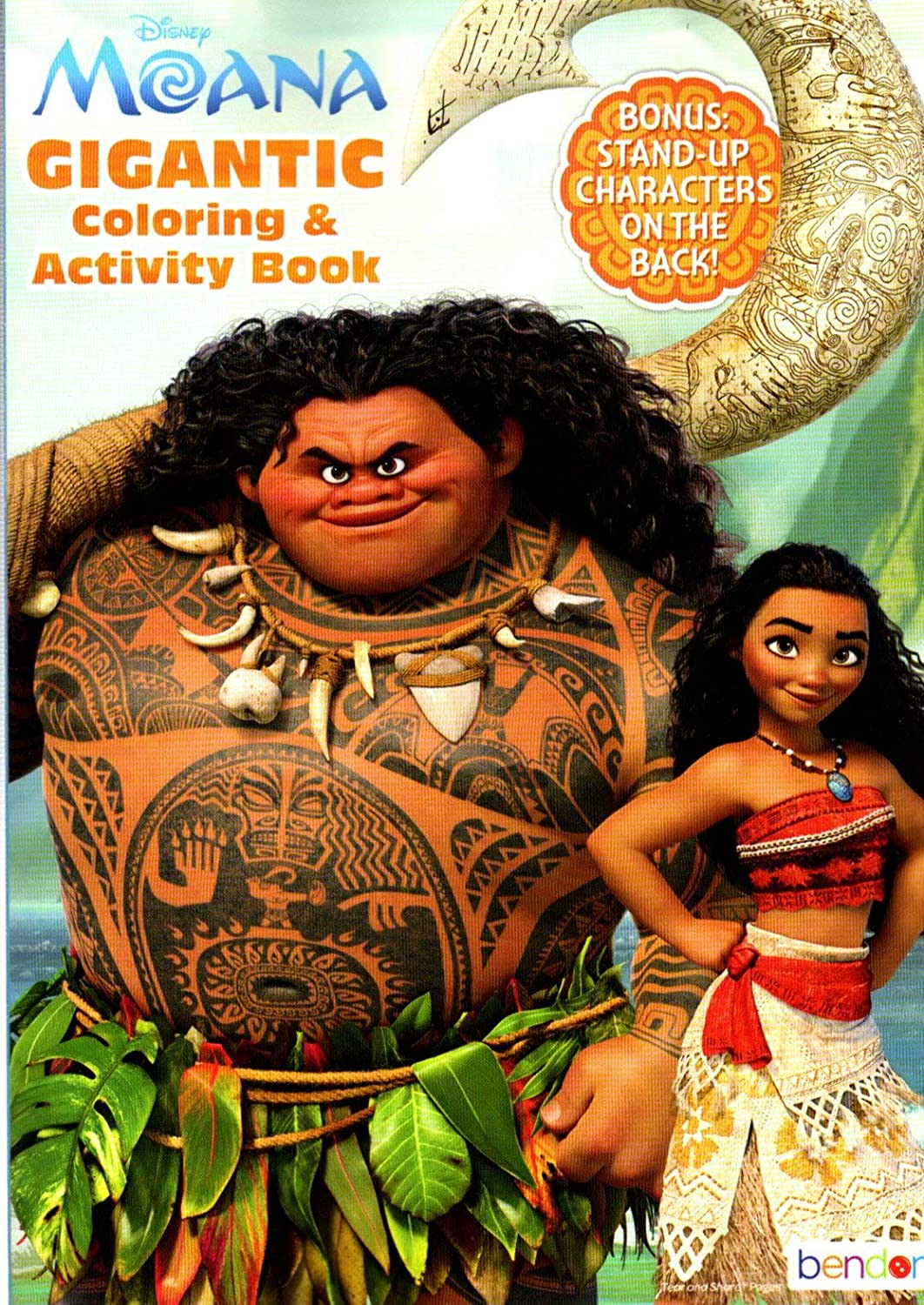 Foto 2 pulgar | Libro para Colorear y Actividades Disney Moana - Venta Internacional