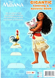 Foto 2 | Libro para Colorear y Actividades Disney Moana - Venta Internacional