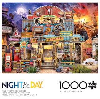 Foto 2 | Rompecabezas Buffalo Games Wild West Trading Post, 1000 Unidades - Venta Internacional.