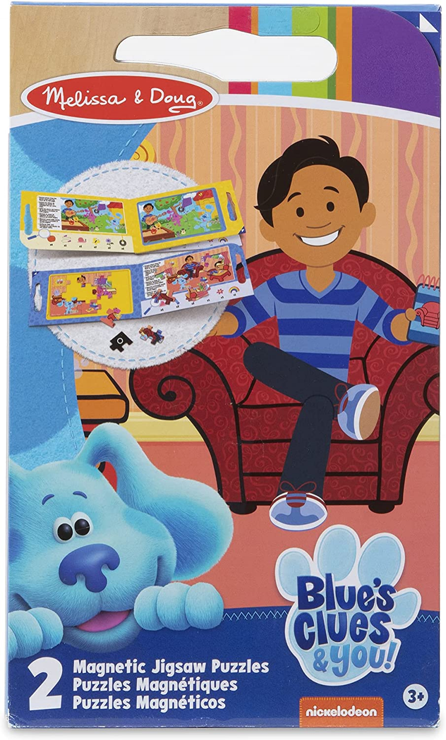 Foto 2 pulgar | Rompecabezas Magnéticos Las Pistas de Blue de Melissa y Doug - Venta Internacional