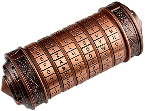 Puzzle Box Cryptex Da Vinci Code Mini Lock Con Compartimentos - Venta Internacional.