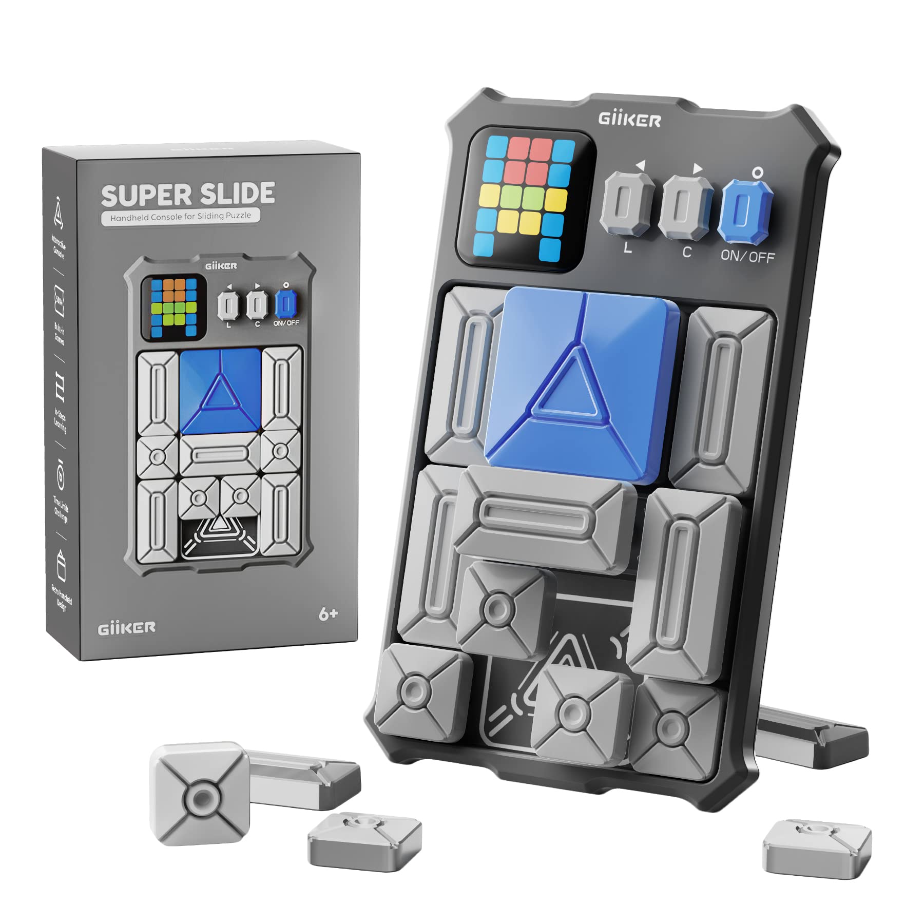 Foto 2 pulgar | Videoconsola Giiker Super Slide Puzzle con Más de 500 Desafíos - Venta Internacional