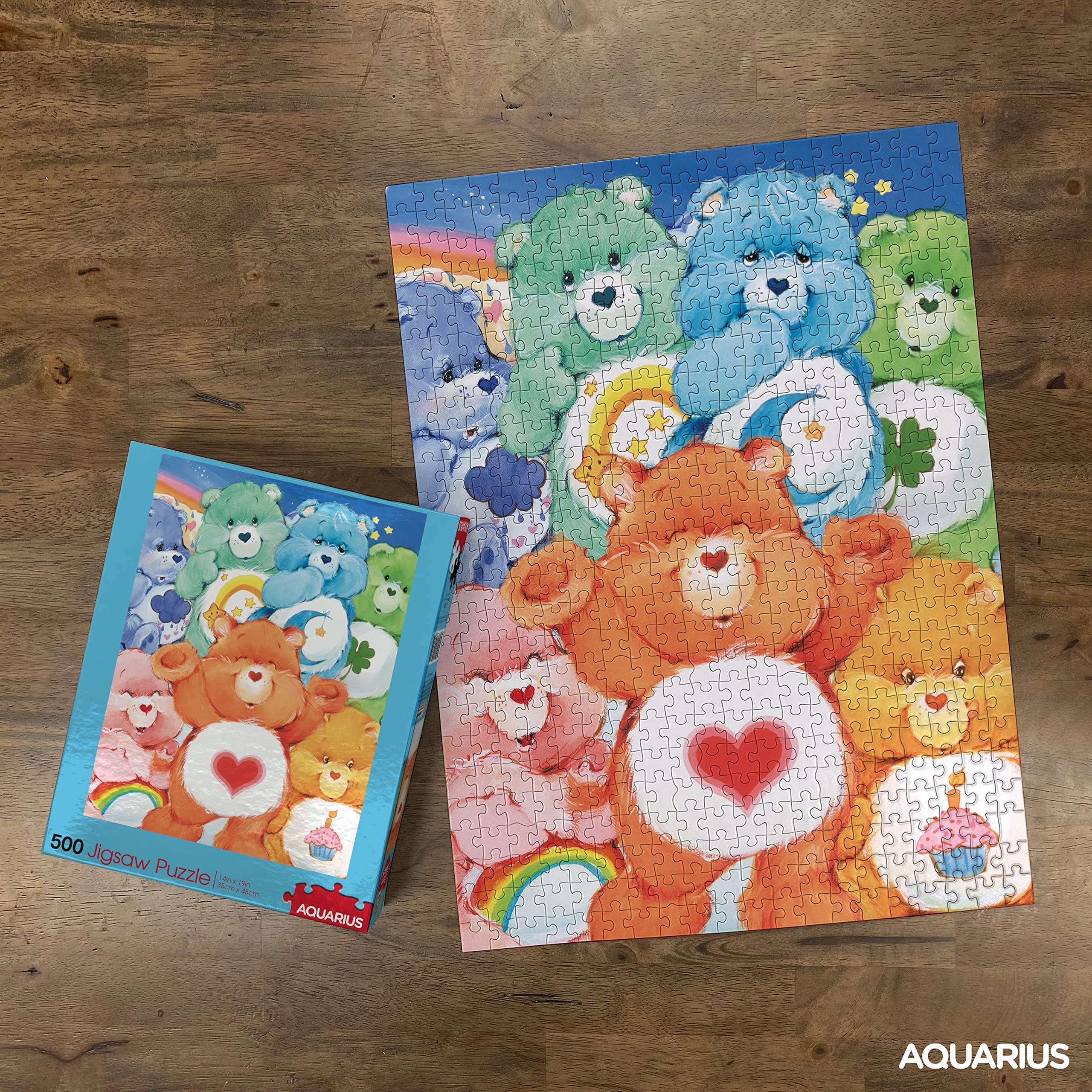 Foto 4 pulgar | Puzzle Aquarius Care Bears, 500 Piezas, 14 X 19 Cm - Venta Internacional.