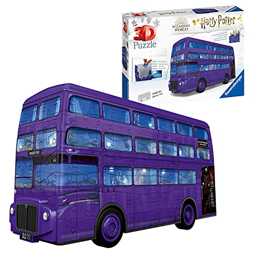 Foto 2 pulgar | Rompecabezas 3d Ravensburger Harry Potter Knight Bus 216 Piezas - Venta Internacional