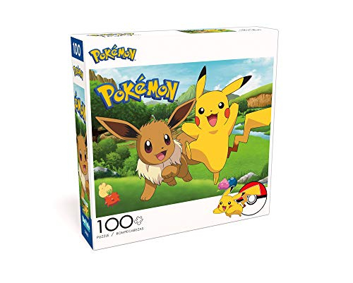 Foto 2 pulgar | Rompecabezas Buffalo Games Pokémon de Pikachu y Eevee 1000 Piezas-Venta Internacional