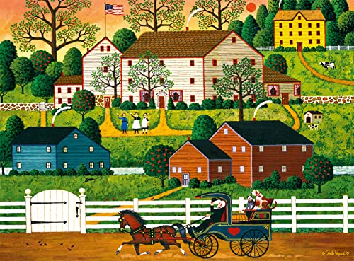 Foto 3 pulgar | Rompecabezas Buffalo Games Charles Wysocki 1000 Piezas - Venta Internacional