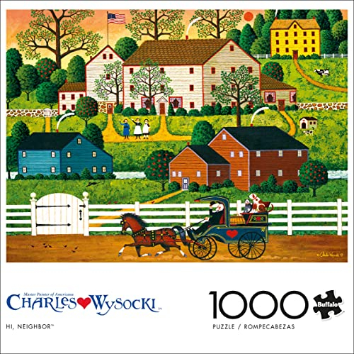 Foto 4 pulgar | Rompecabezas Buffalo Games Charles Wysocki 1000 Piezas - Venta Internacional
