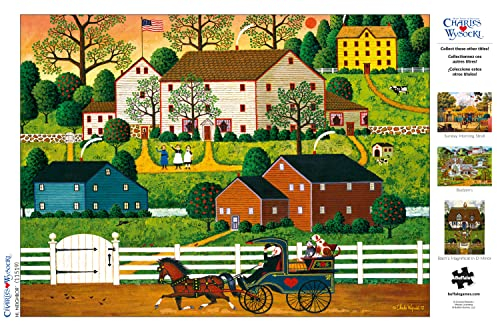 Foto 6 pulgar | Rompecabezas Buffalo Games Charles Wysocki 1000 Piezas - Venta Internacional