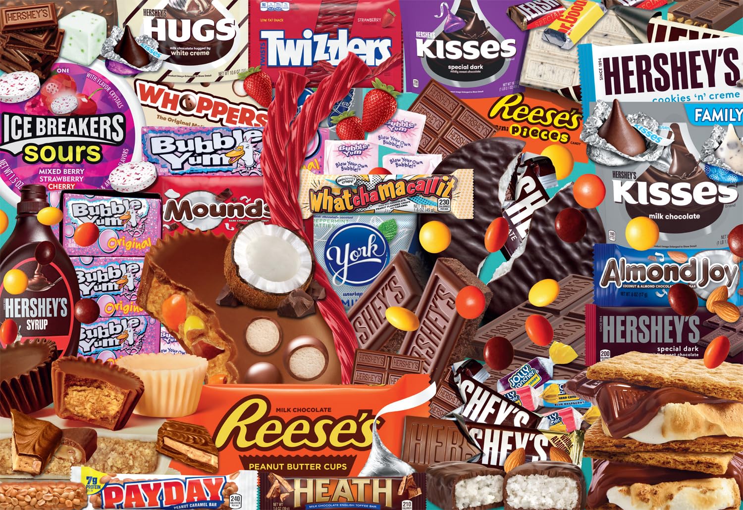 Foto 1 | Rompecabezas Buffalo Games Hershey Deluxe Collage 2000 Unidades - Venta Internacional