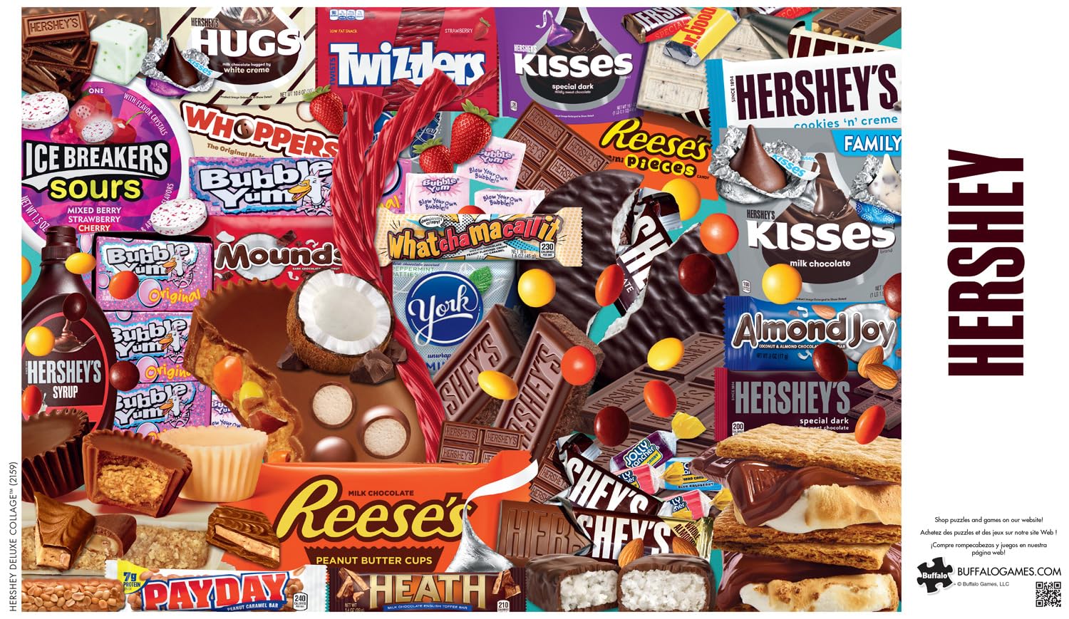 Foto 5 | Rompecabezas Buffalo Games Hershey Deluxe Collage 2000 Unidades - Venta Internacional