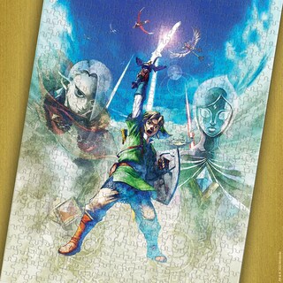 Foto 5 | Rompecabezas Usaopoly The Legend Of Zelda Skyward Sword - Venta Internacional