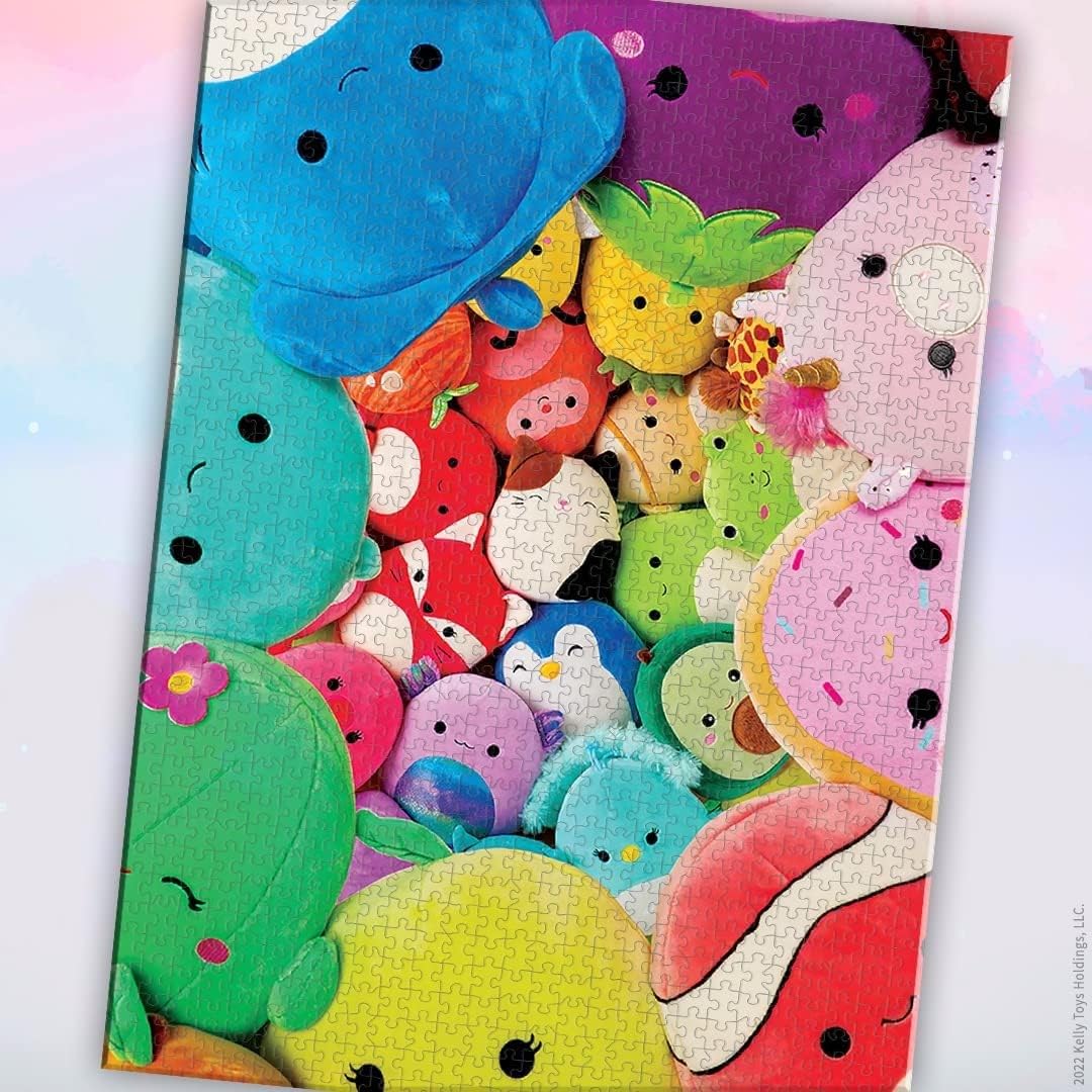 Foto 7 pulgar | Rompecabezas Usaopoly Squishmallows Share My Squad 1000 Unidades - Venta Internacional