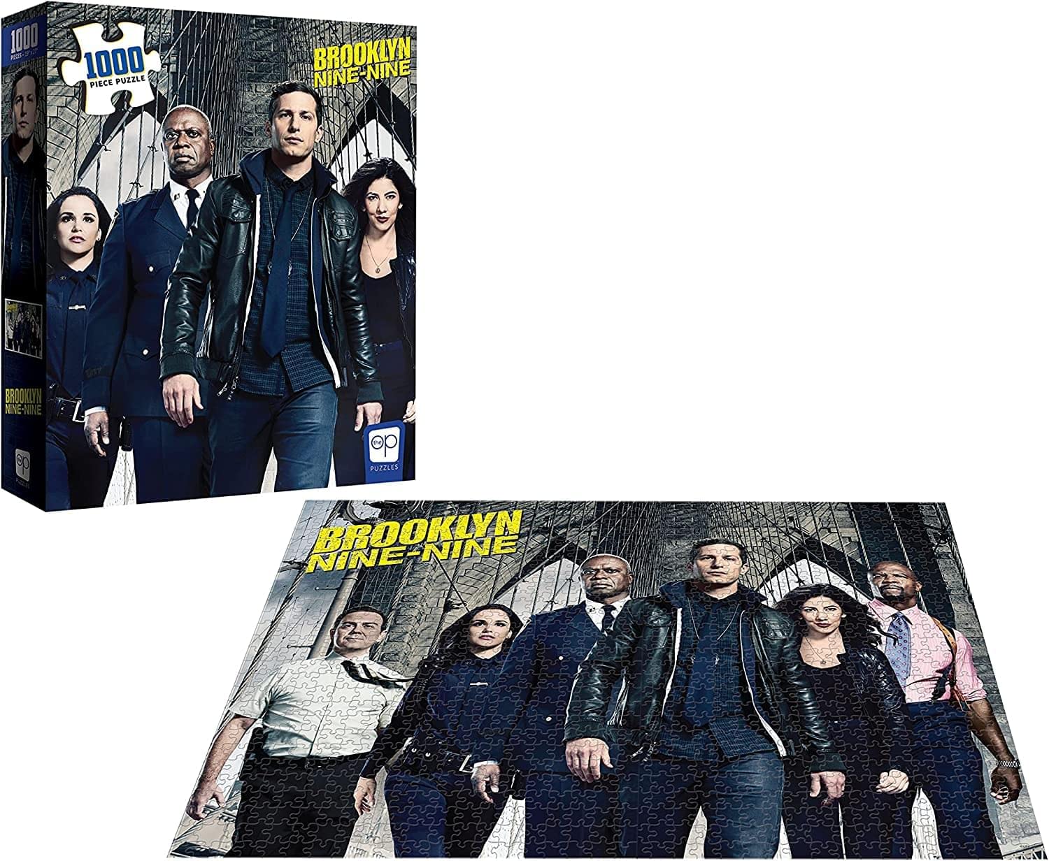 Foto 5 pulgar | Rompecabezas Usapoly Brooklyn Nine-nine No More Mr. Noice Guys 1000 Piezas - Venta Internacional