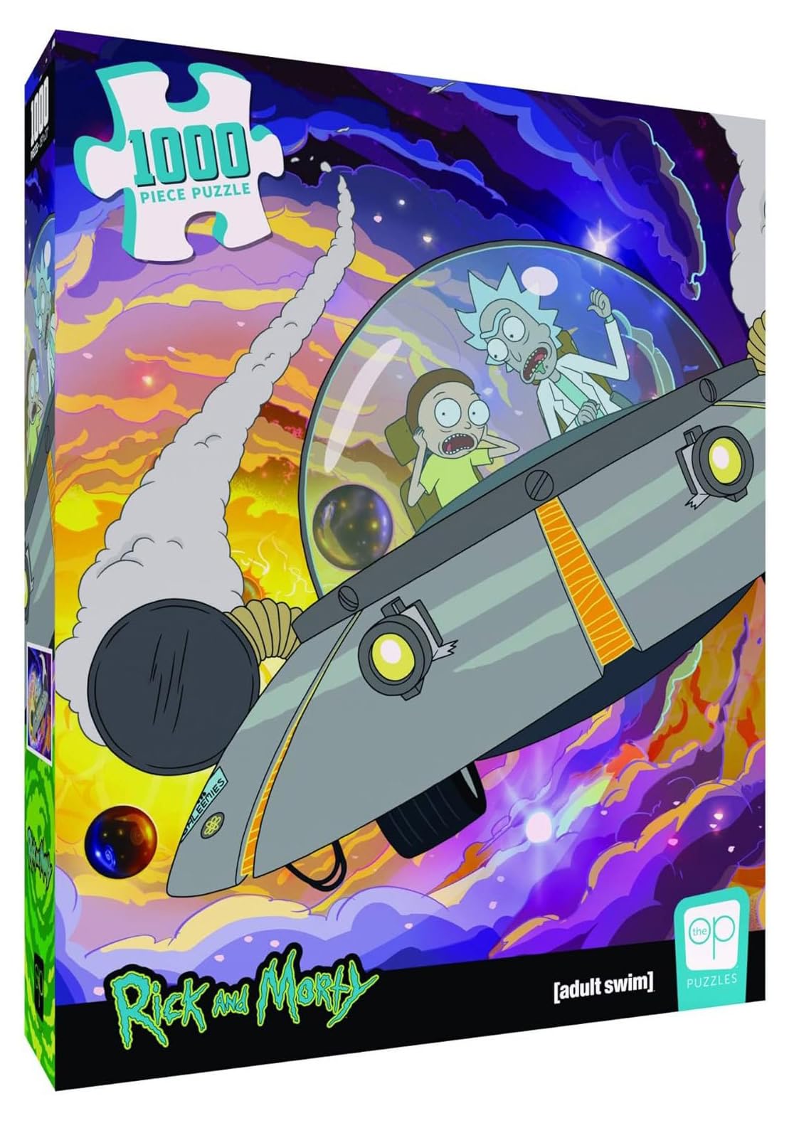 Rompecabezas Usapoly Rick And Morty 1000 Piezas - Venta Internacional