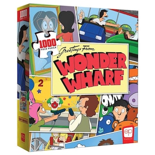 Foto 1 | Rompecabezas Usapoly Bob's Burgers Wonder Wharf 1000 Piezas - Venta Internacional