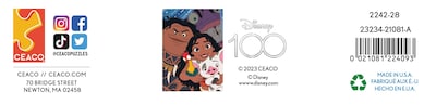 Foto 4 | Rompecabezas Moana Ceaco 200 Piezas - Venta Internacional