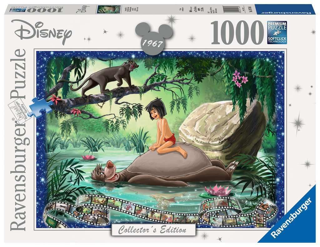 Foto 2 pulgar | Rompecabezas Ravensburger Disney Jungle Book 1000 Piezas - Venta Internacional