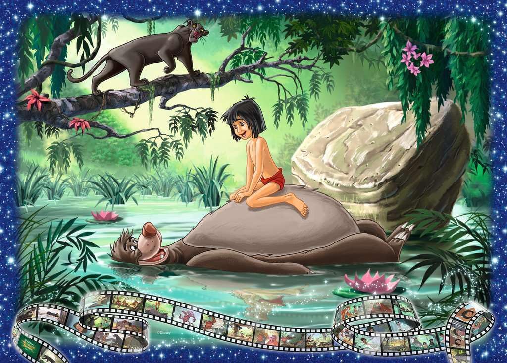 Foto 3 pulgar | Rompecabezas Ravensburger Disney Jungle Book 1000 Piezas - Venta Internacional