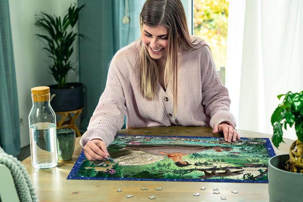 Foto 5 pulgar | Rompecabezas Ravensburger Disney Jungle Book 1000 Piezas - Venta Internacional