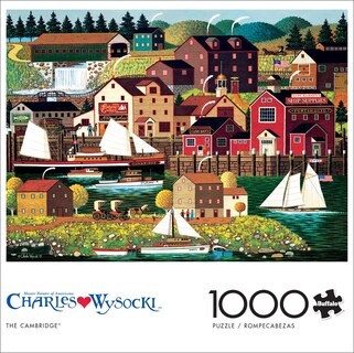 Foto 2 | Rompecabezas Buffalo Games Charles Wysocki The Cambridge 1000p - Venta Internacional