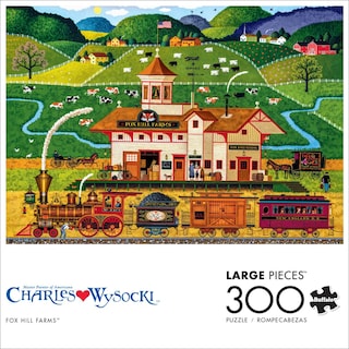 Foto 2 | Rompecabezas Buffalo Games Charles Wysocki Fox Hill Farms - Venta Internacional
