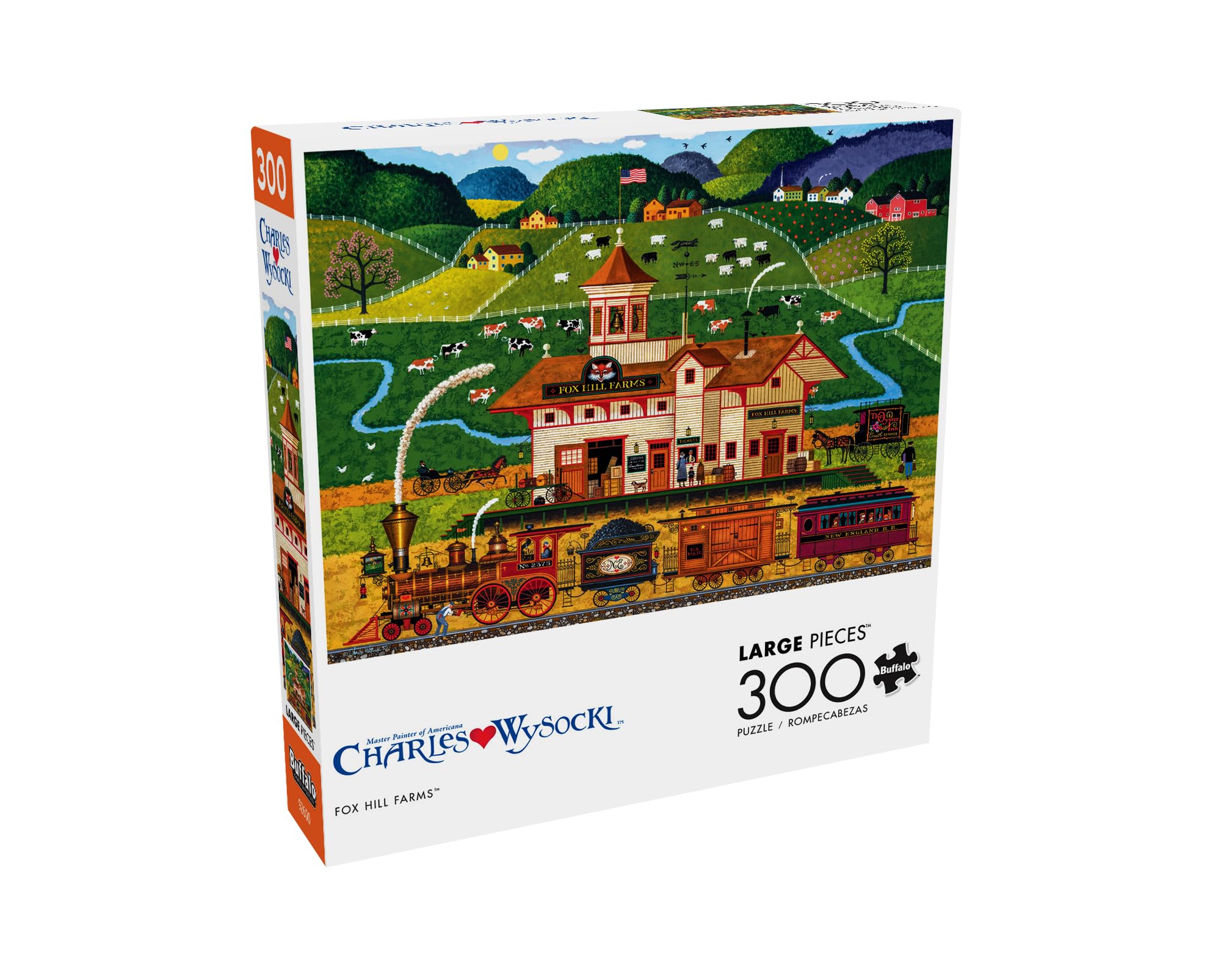 Foto 4 pulgar | Rompecabezas Buffalo Games Charles Wysocki Fox Hill Farms - Venta Internacional