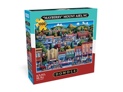 Foto 3 | Rompecabezas Buffalo Games Eric Dowdle Mt Airy Mayberry - Venta Internacional