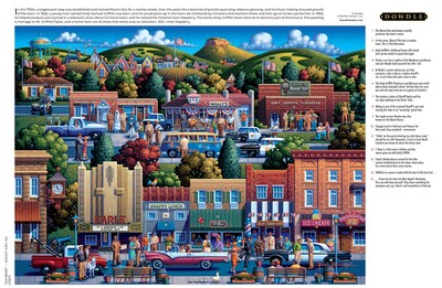 Foto 5 | Rompecabezas Buffalo Games Eric Dowdle Mt Airy Mayberry - Venta Internacional