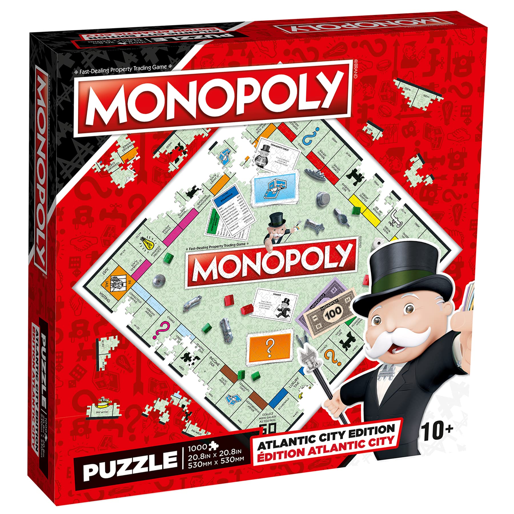 Foto 1 | Puzzle Top Trumps Monopoly Classic 1000 Piezas - Venta Internacional