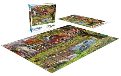 Foto 4 | Rompecabezas Buffalo Games Country Clubhouse 1000 Piezas - Venta Internacional
