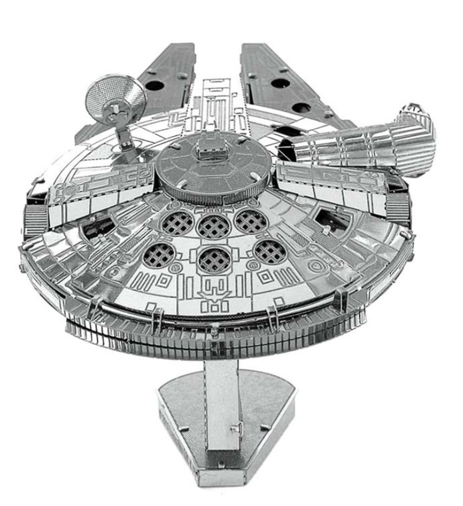 Foto 3 pulgar | Puzle Metálico 3d Star Wars Millennium Falcon - Venta Internacional