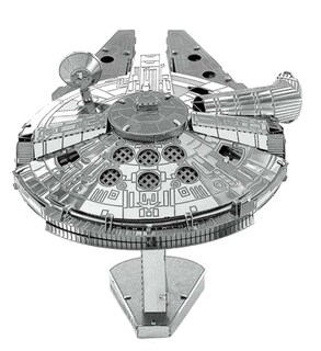 Foto 2 | Puzle Metálico 3d Star Wars Millennium Falcon - Venta Internacional