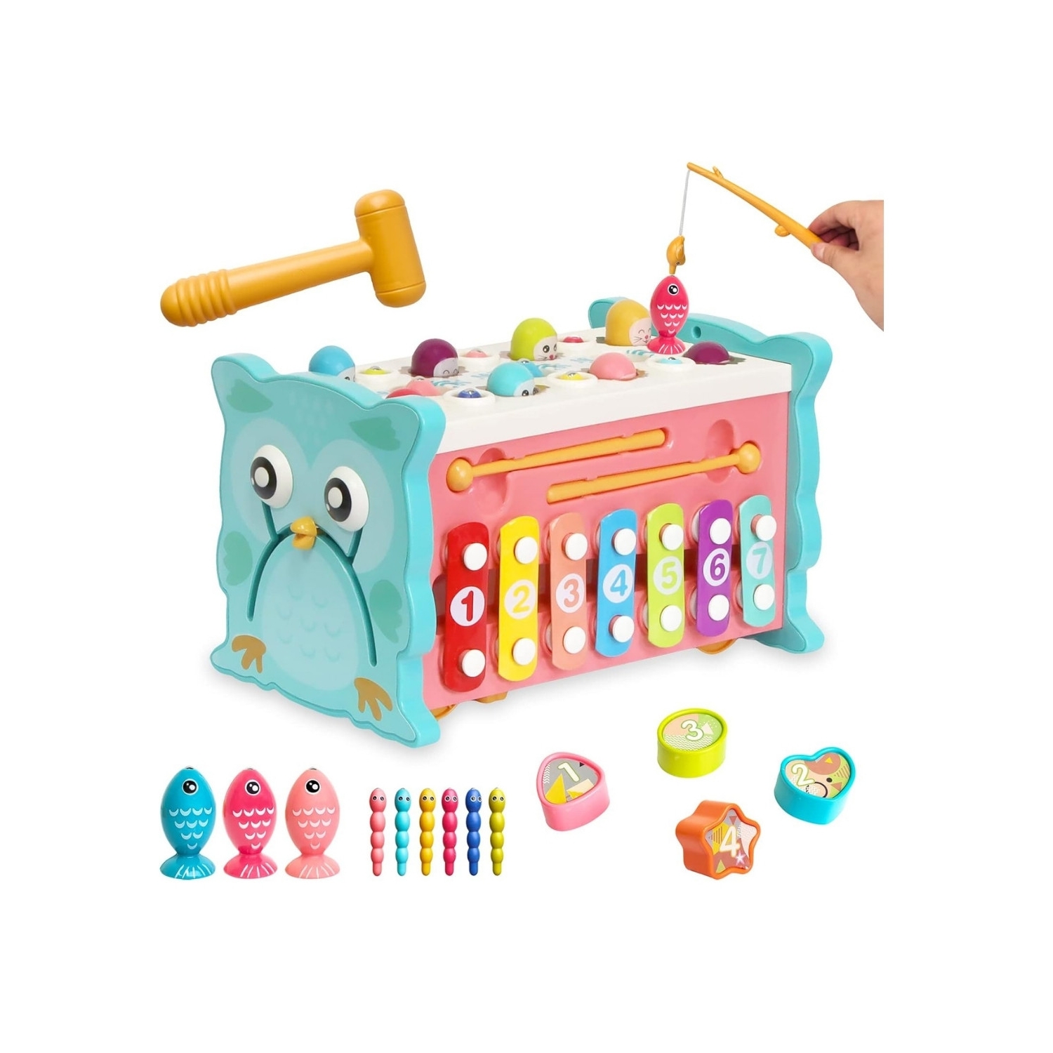 Foto 2 pulgar | Puzle Didáctico Educativo Montessori 8 En 1 - Venta Internacional