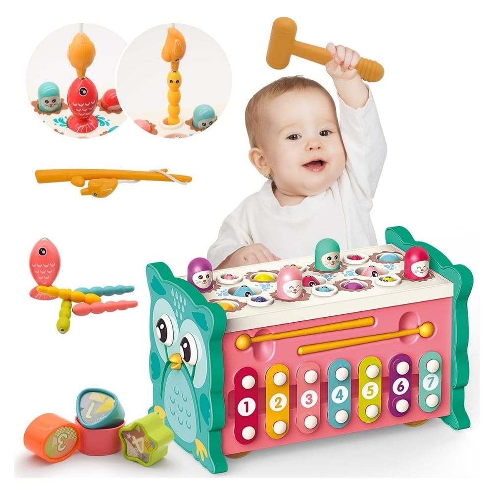 Foto 2 | Puzle Didáctico Educativo Montessori 8 En 1 - Venta Internacional