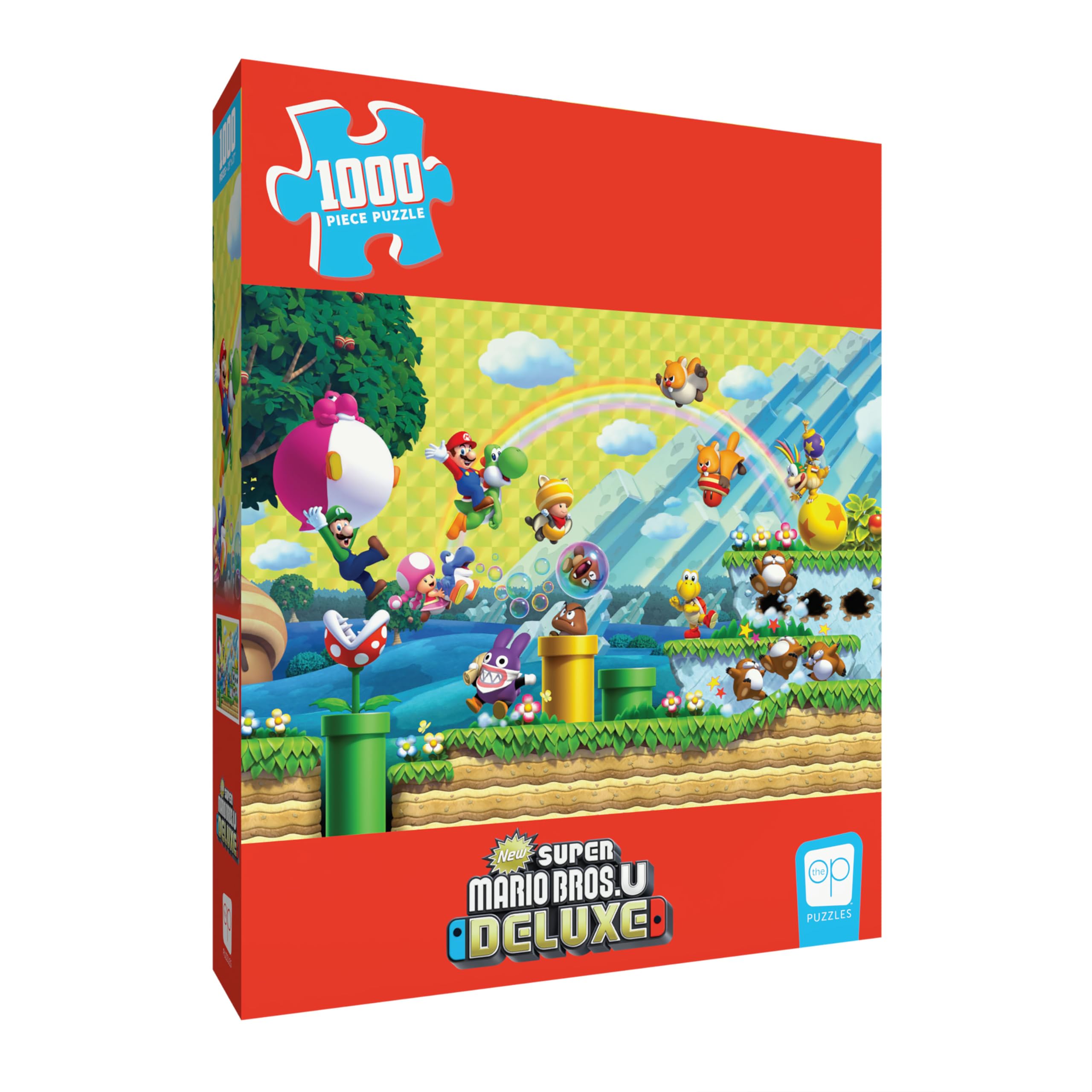 Rompecabezas Usaopoly Super Mario Chaos & Fun de 1000 Piezas - Venta Internacional