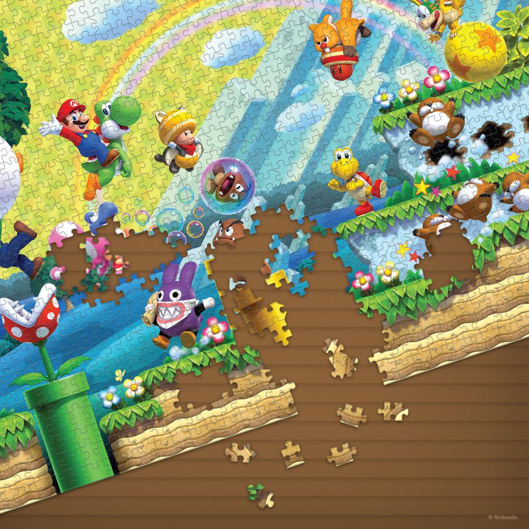 Foto 4 pulgar | Rompecabezas Usaopoly Super Mario Chaos & Fun de 1000 Piezas - Venta Internacional