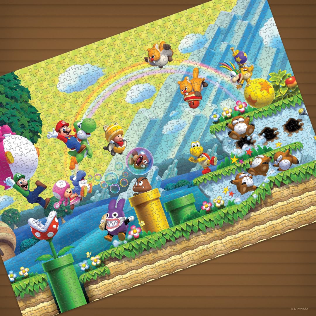 Foto 5 pulgar | Rompecabezas Usaopoly Super Mario Chaos & Fun de 1000 Piezas - Venta Internacional