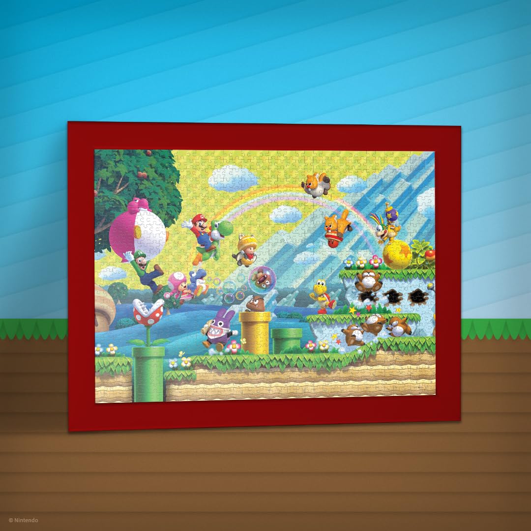 Foto 6 pulgar | Rompecabezas Usaopoly Super Mario Chaos & Fun de 1000 Piezas - Venta Internacional