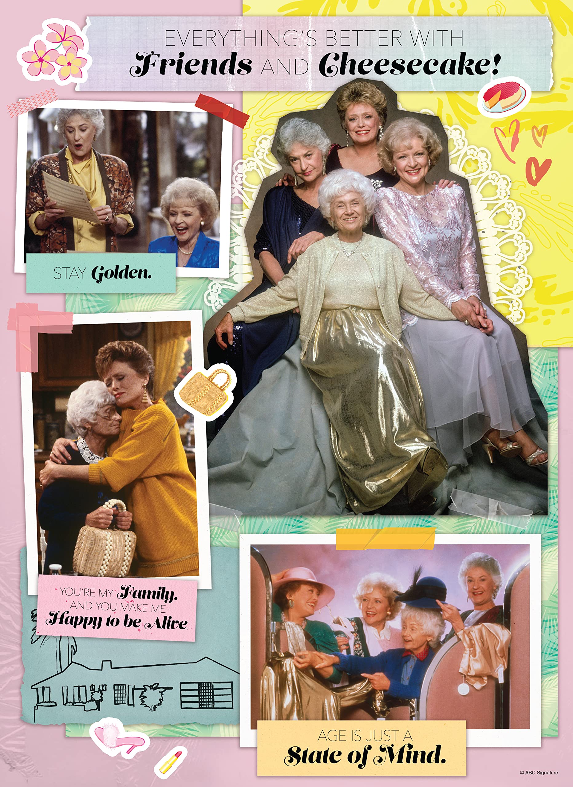 Foto 4 pulgar | Rompecabezas Usaopoly The Golden Girls 1000 Piezas - Venta Internacional