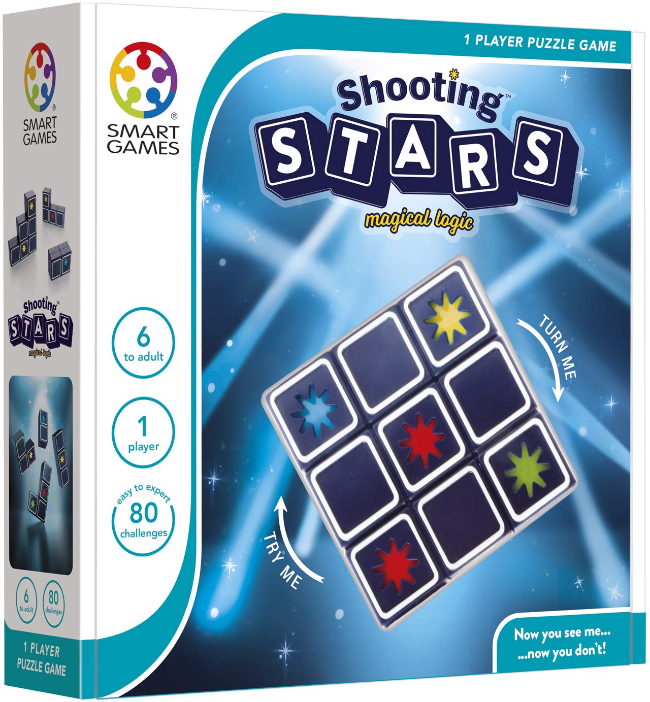 Foto 3 pulgar | Juego de Rompecabezas SmartGames Shooting Stars 3D 60 Challenges 6+ - Venta Internacional