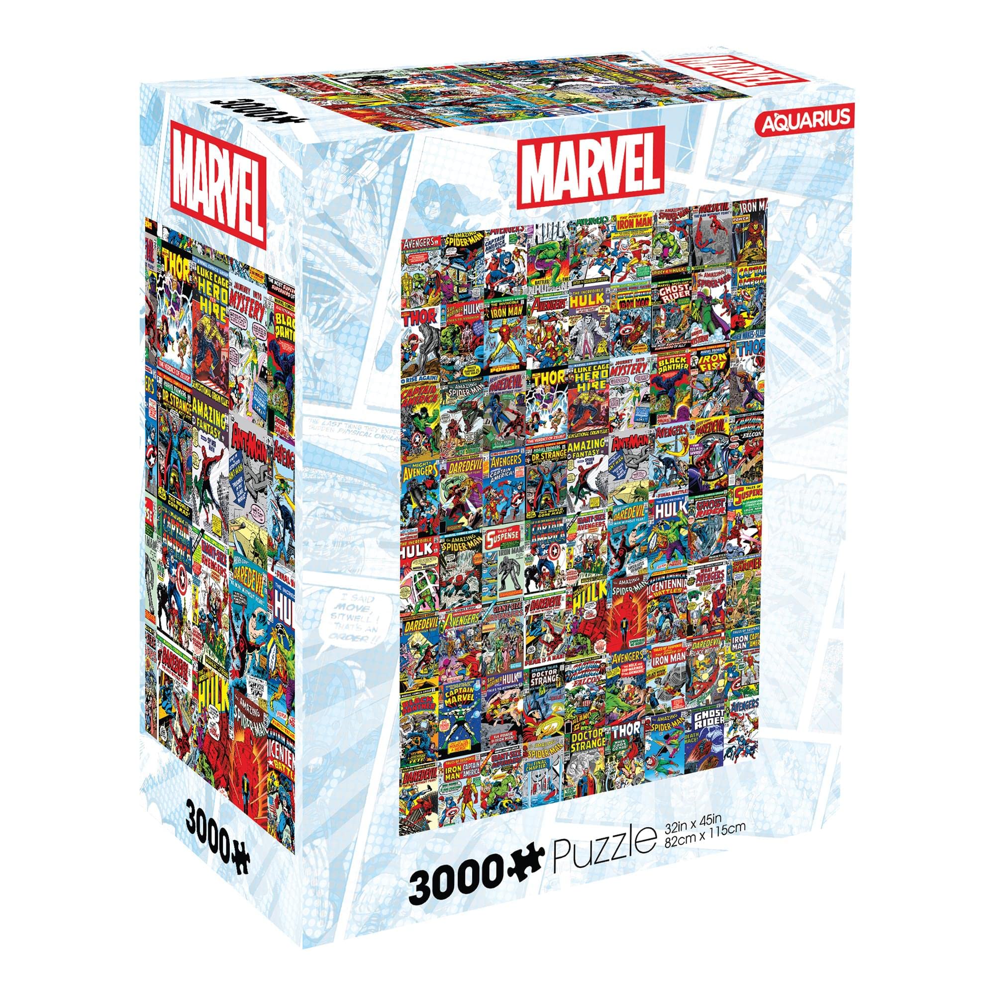 Foto 3 pulgar | Rompecabezas De 3000 Piezas Con Portadas De Superhéroes De Marvel Comics - Venta Internacional.