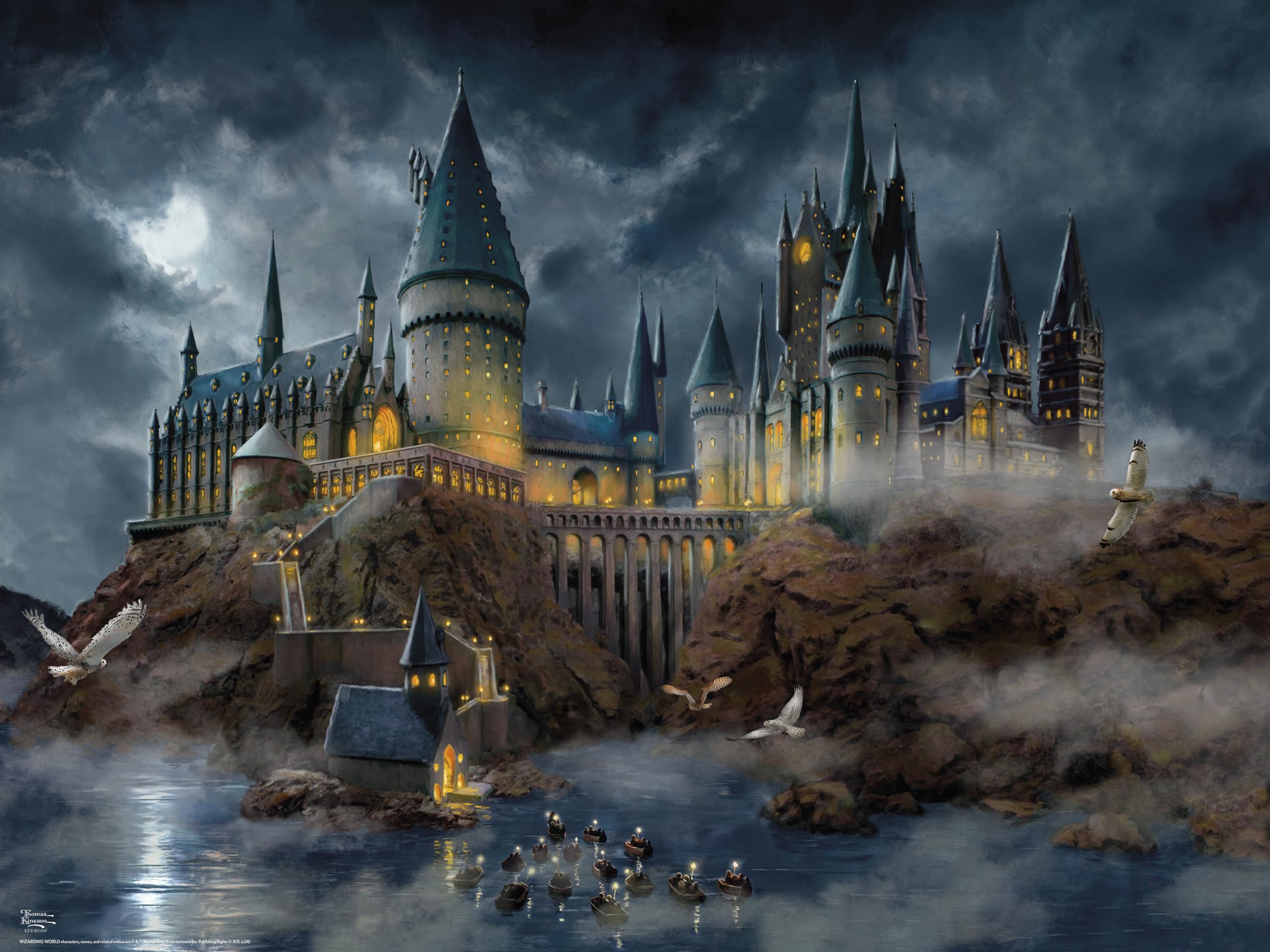 Foto 2 pulgar | Rompecabezas Ceaco Thomas Kinkade Harry Potter 1500 Piezas - Venta Internacional.