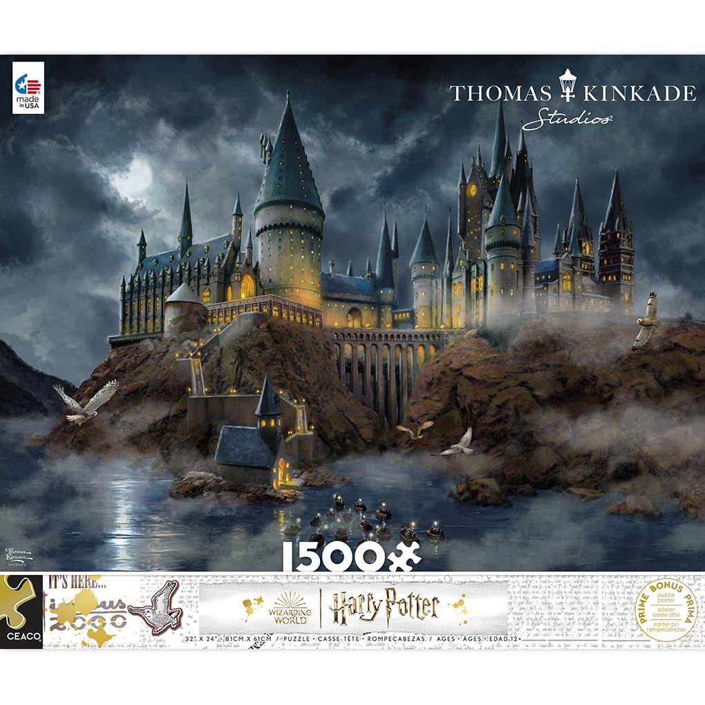 Foto 3 pulgar | Rompecabezas Ceaco Thomas Kinkade Harry Potter 1500 Piezas - Venta Internacional.