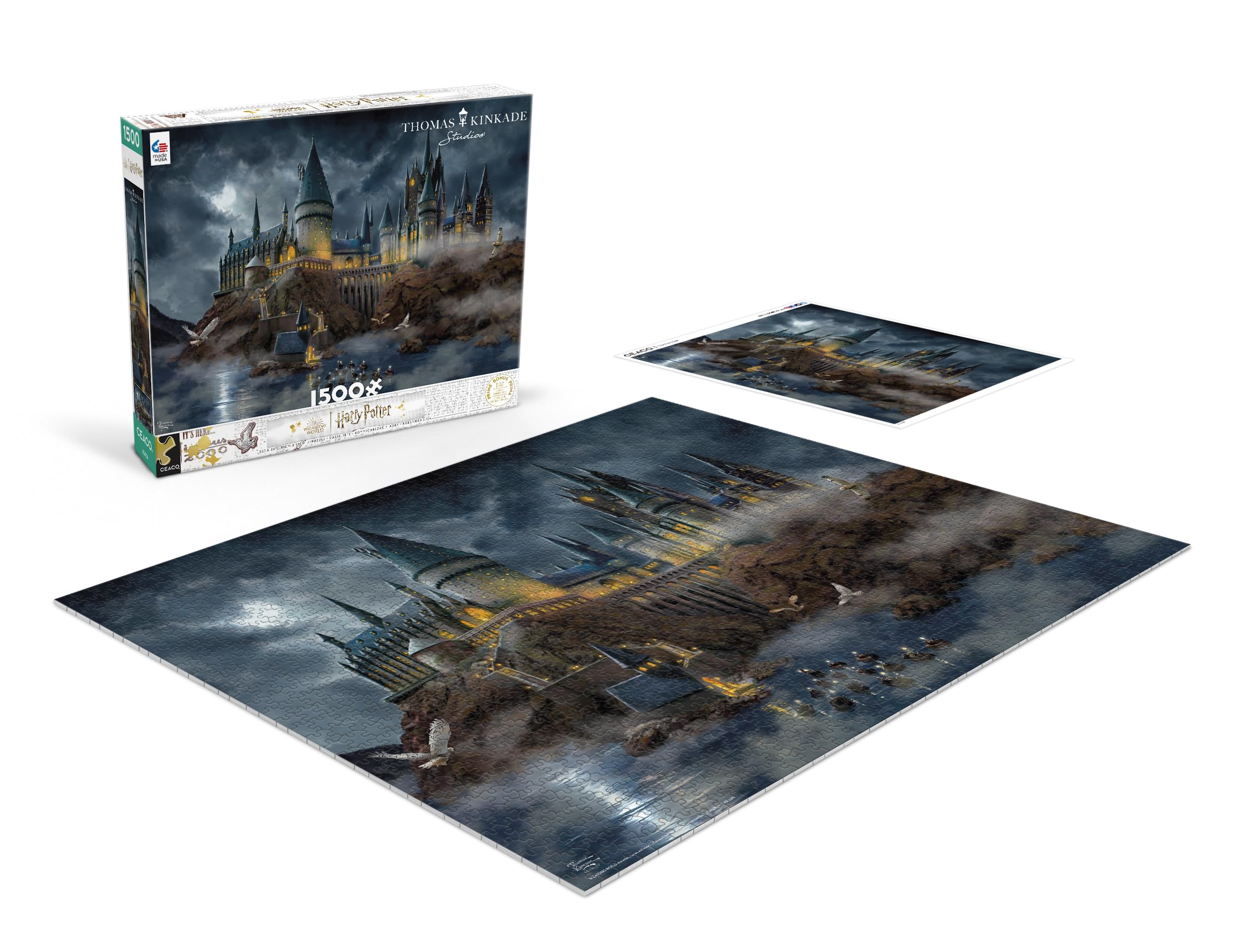 Foto 5 pulgar | Rompecabezas Ceaco Thomas Kinkade Harry Potter 1500 Piezas - Venta Internacional.