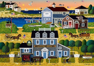 Foto 1 | Rompecabezas Buffalo Games Charles Wysocki Witch's Bay 300 Piezas - Venta Internacional.