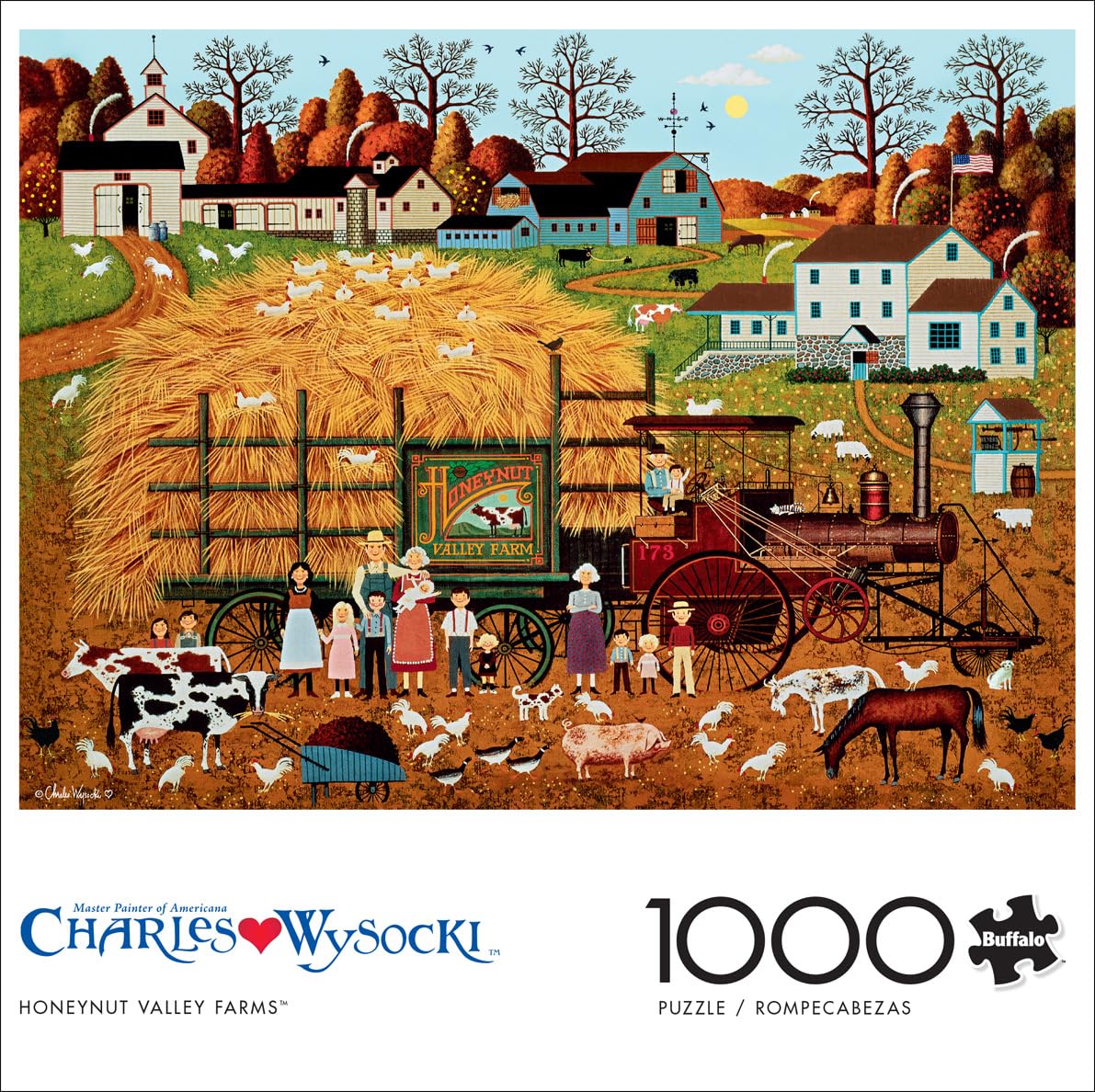 Foto 3 pulgar | Rompecabezas Buffalo Games Charles Wysocki Honeynut Valley - Venta Internacional.
