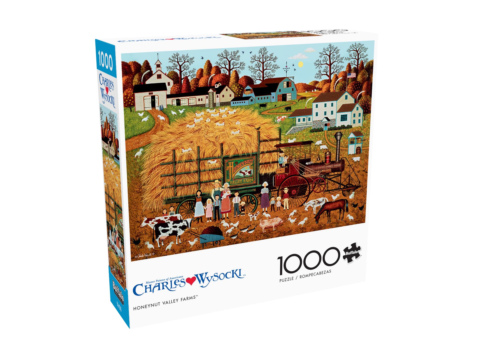 Foto 3 | Rompecabezas Buffalo Games Charles Wysocki Honeynut Valley - Venta Internacional.